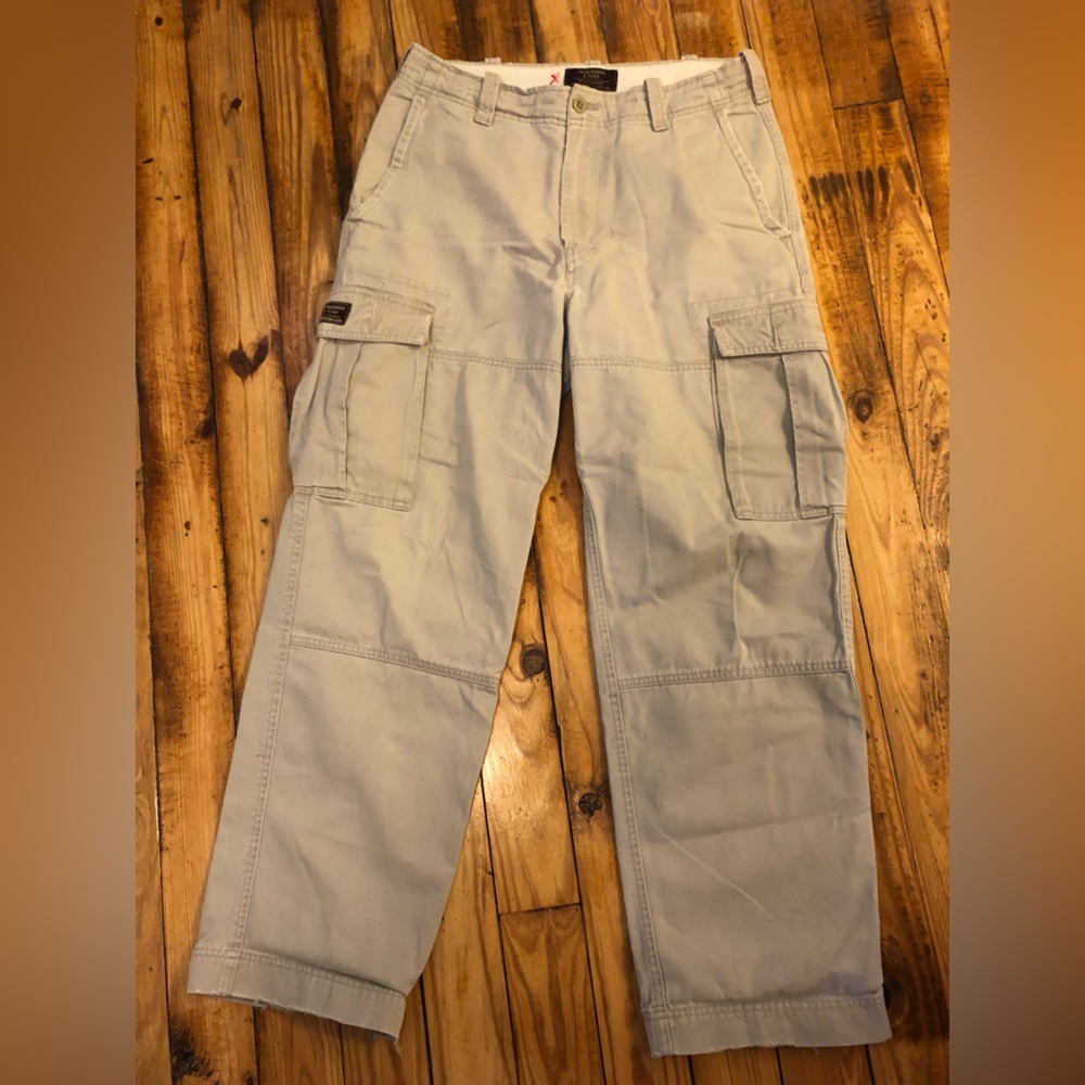 Abercrombie & Fitch Distressed Tan Cargo pants - 30 inch waist